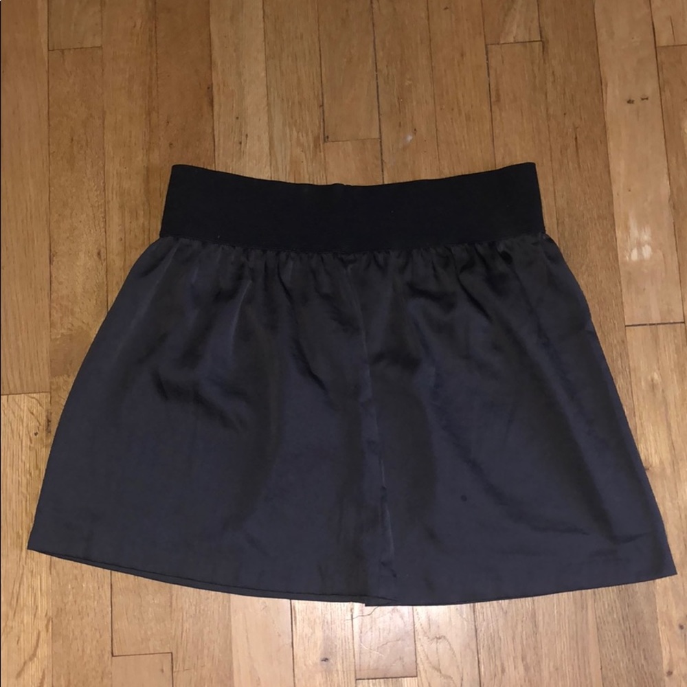 Black and grey skirt